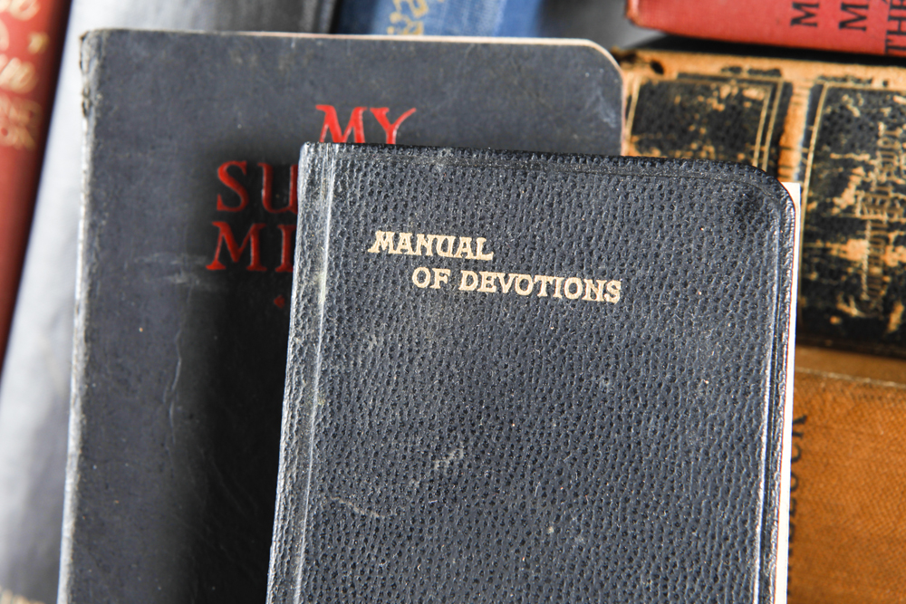 Vintage Books on Christianity and Bibles
