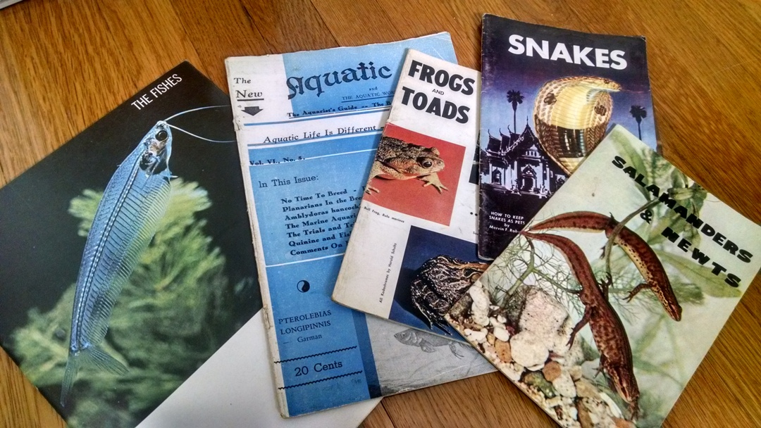 Vintage Aquarium Magazines and Other Ephemera