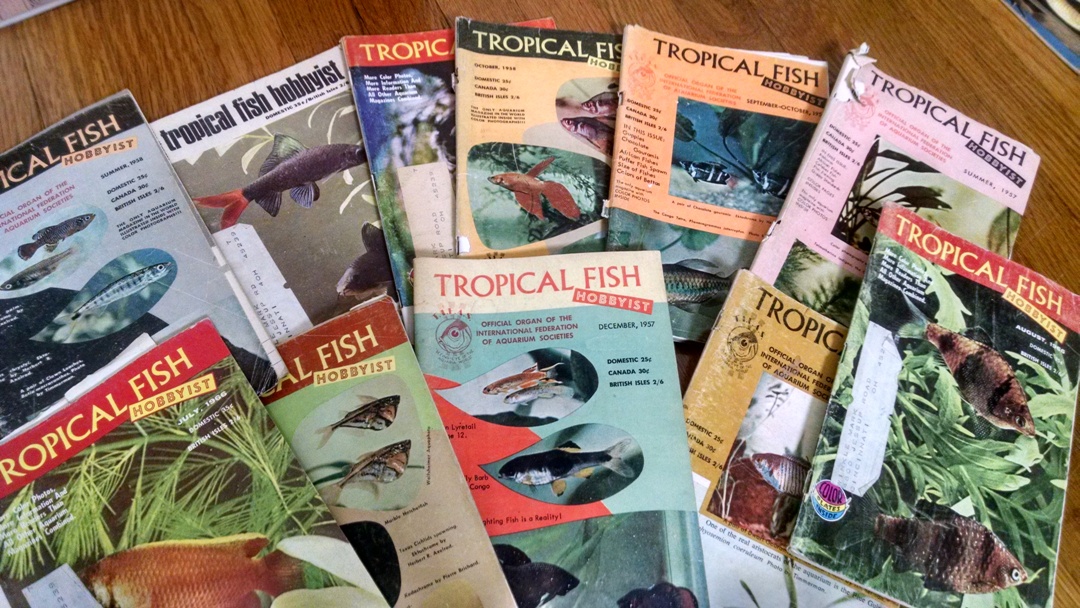 Vintage Aquarium Magazines and Other Ephemera