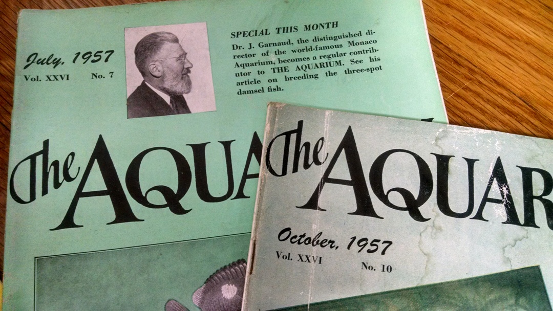 Vintage Aquarium Magazines and Other Ephemera