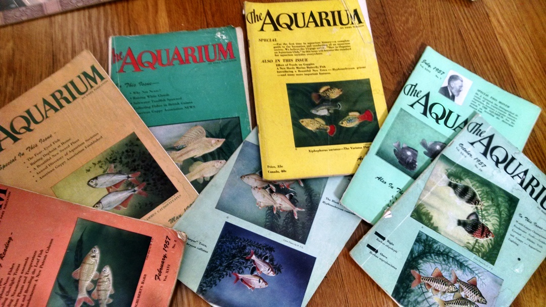 Vintage Aquarium Magazines and Other Ephemera