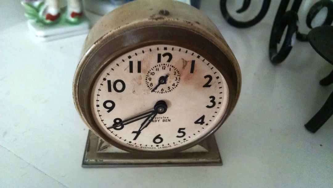 Grouping of Vintage Ceramic Figurines and Metal Candleholders