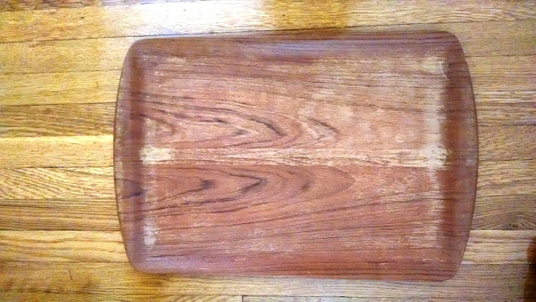 Group of Three Vintage Wooden Trays
