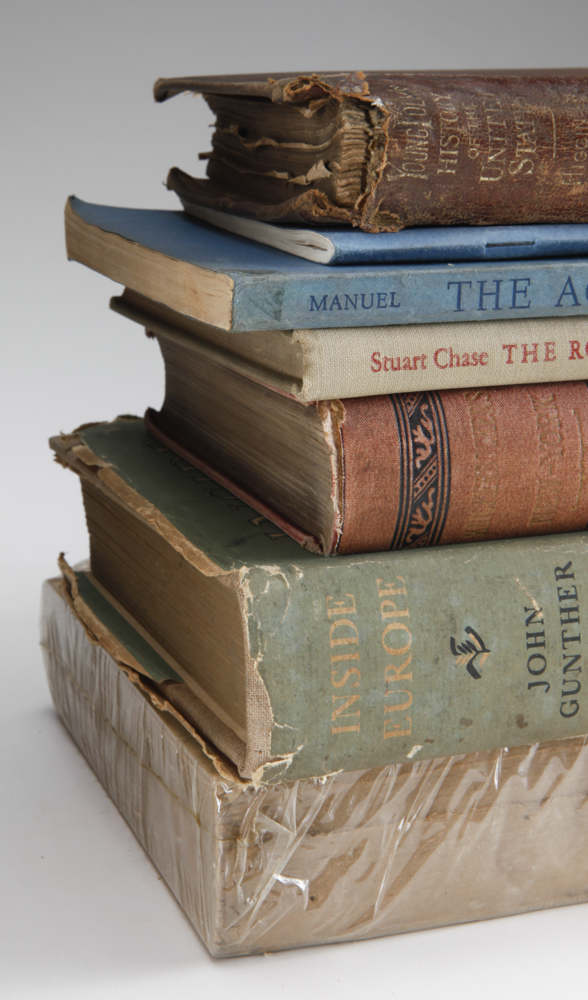 Vintage History Book Set