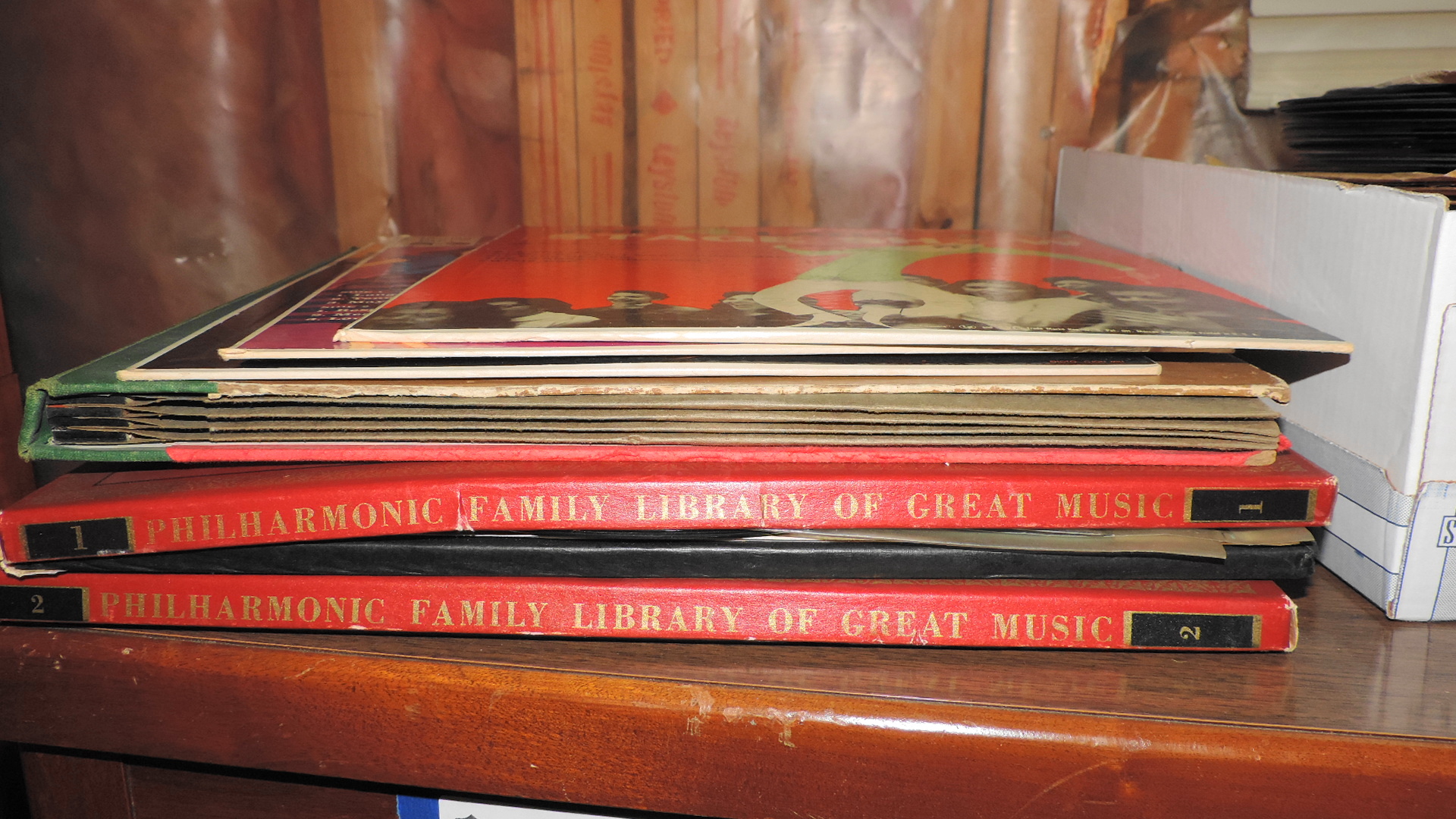 Vintage Vinyl Records and Cassette Tape Collection