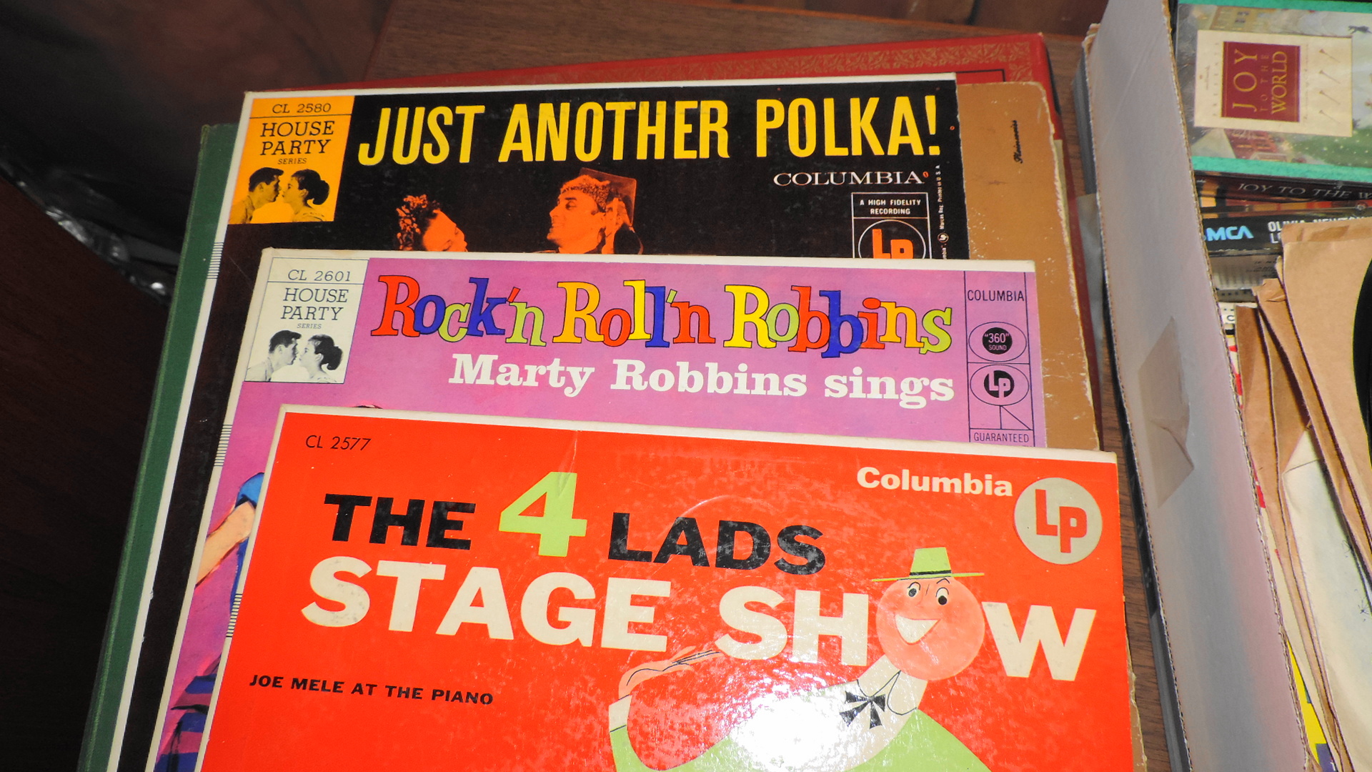 Vintage Vinyl Records and Cassette Tape Collection