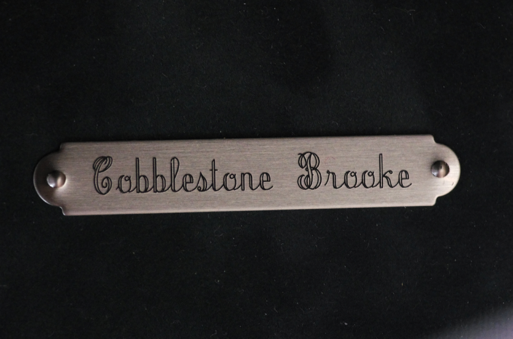 Thomas Kinkade Limited Edition Print 'Cobblestone Brooke'