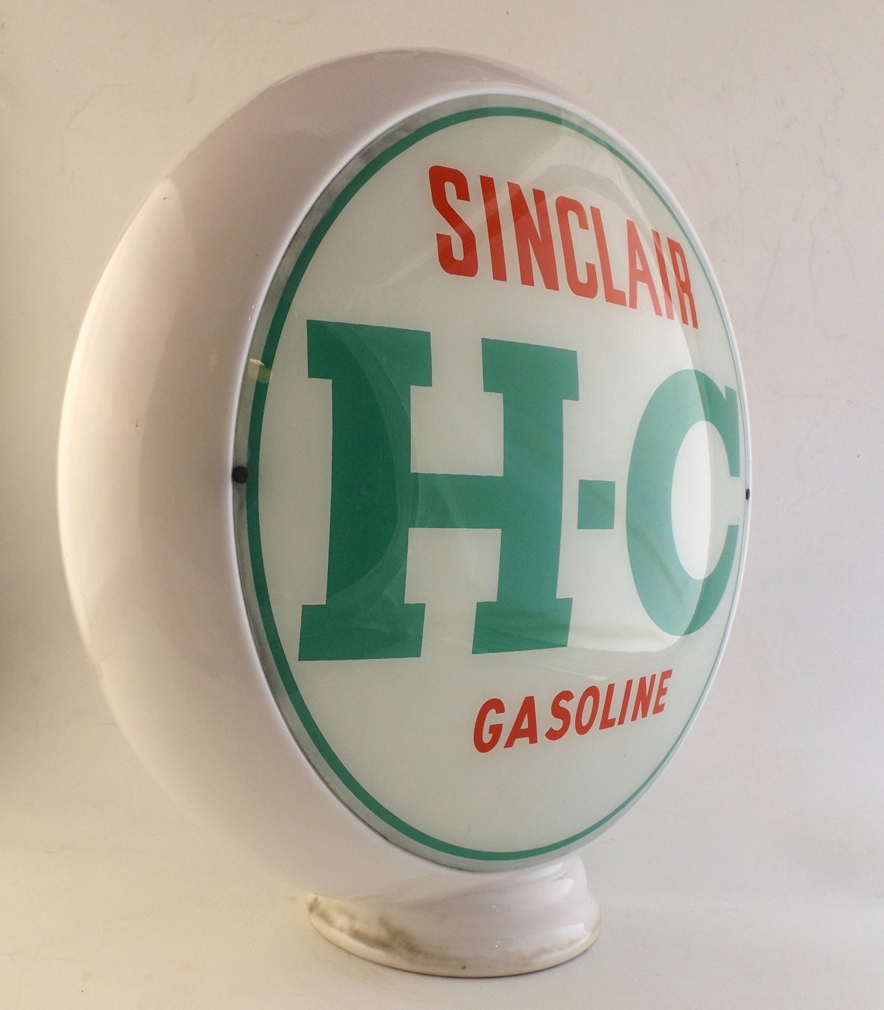 Original Sinclair H-C Gas Pump Globe