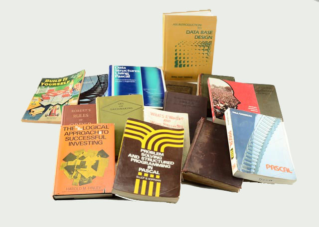 Vintage and Modern Educational and How-To Books