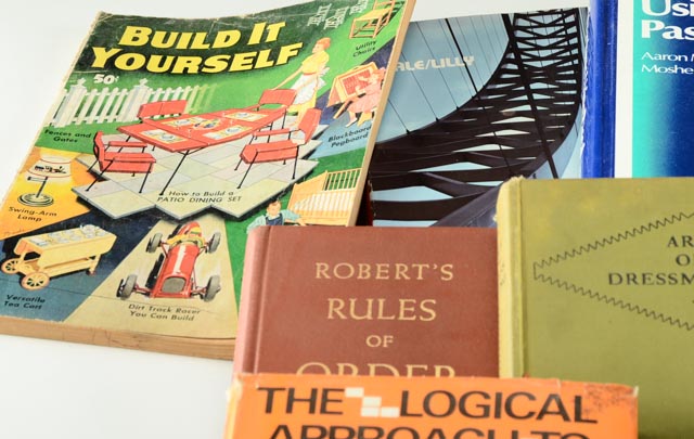 Vintage and Modern Educational and How-To Books