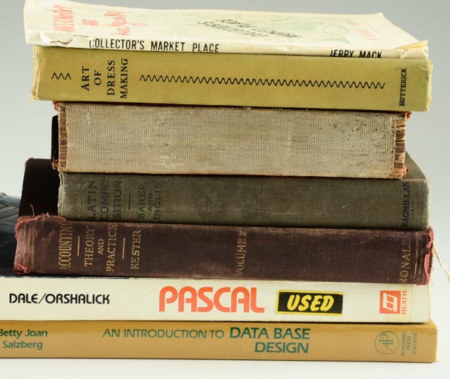 Vintage and Modern Educational and How-To Books