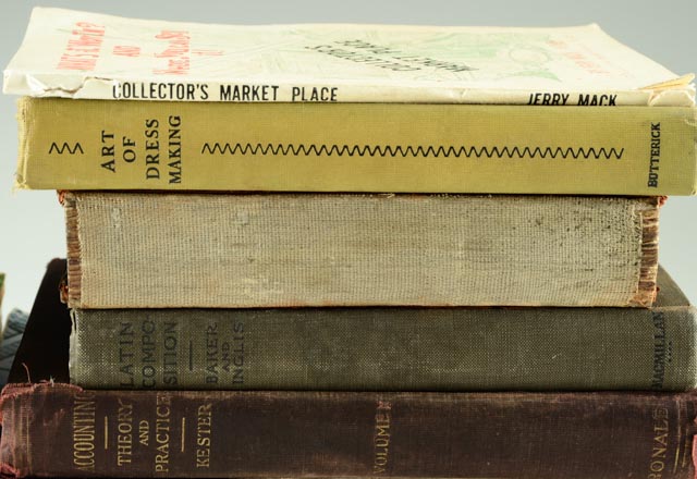Vintage and Modern Educational and How-To Books