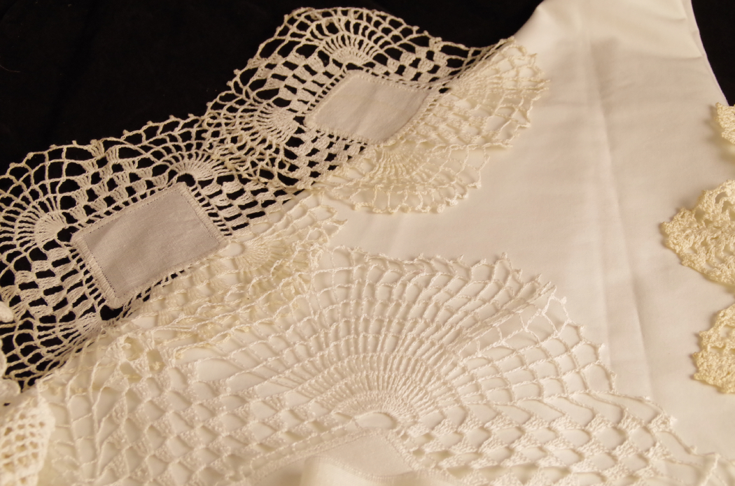 Vintage Linens and Cross Stitch Family Tree