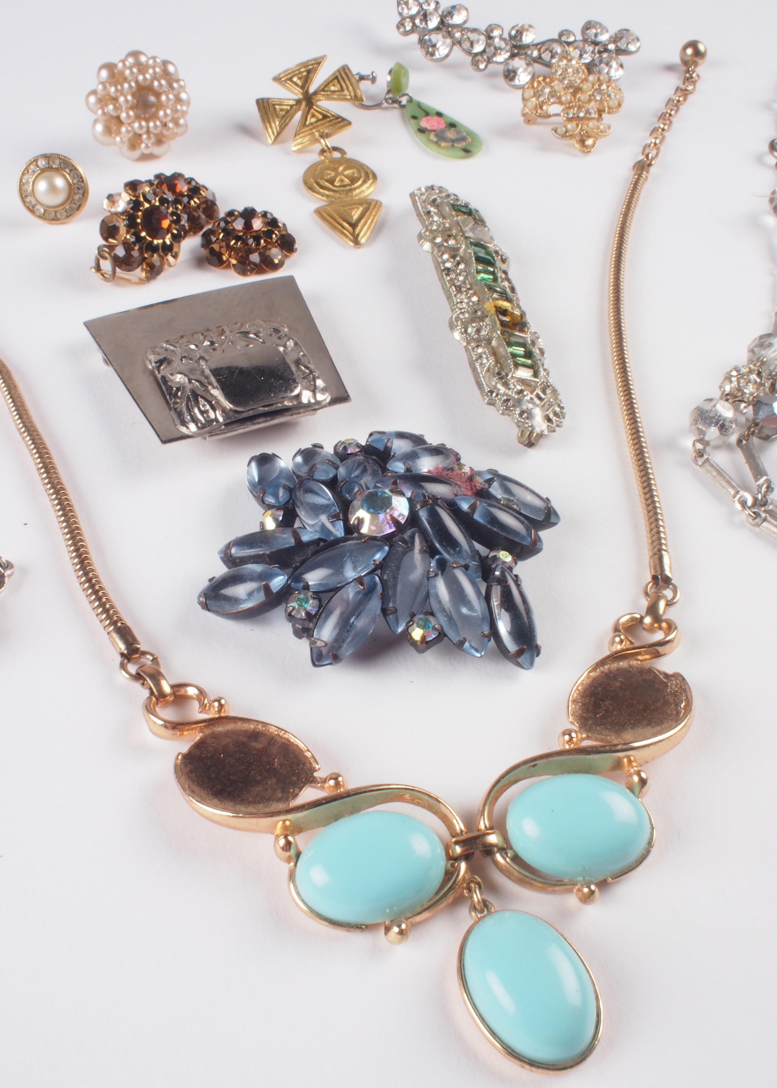 Collection of Vintage Costume Jewelry 