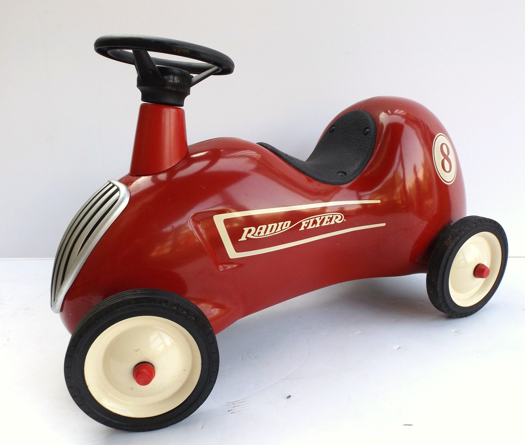 Vintage Radio Flyer Little Red Roadster Race Car