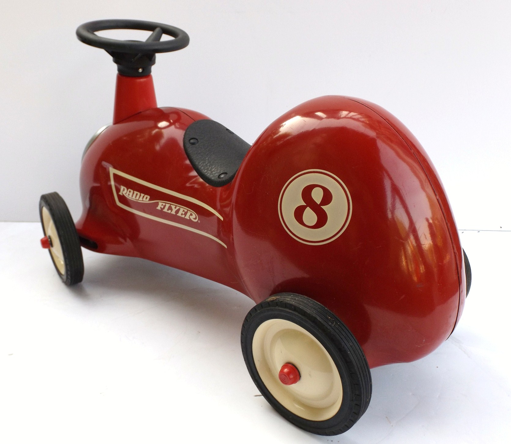 Vintage Radio Flyer Little Red Roadster Race Car