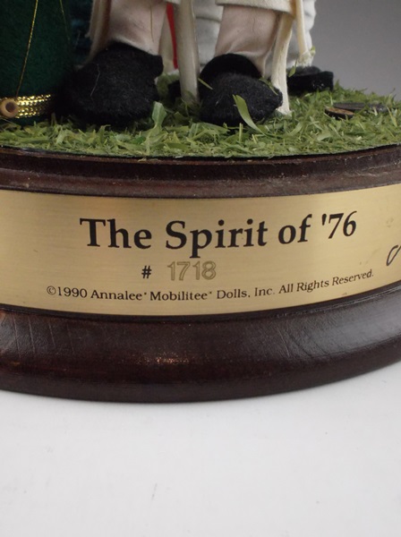 Collectible Handcrafted 1991 Annalee Spirit of '76 Doll Set