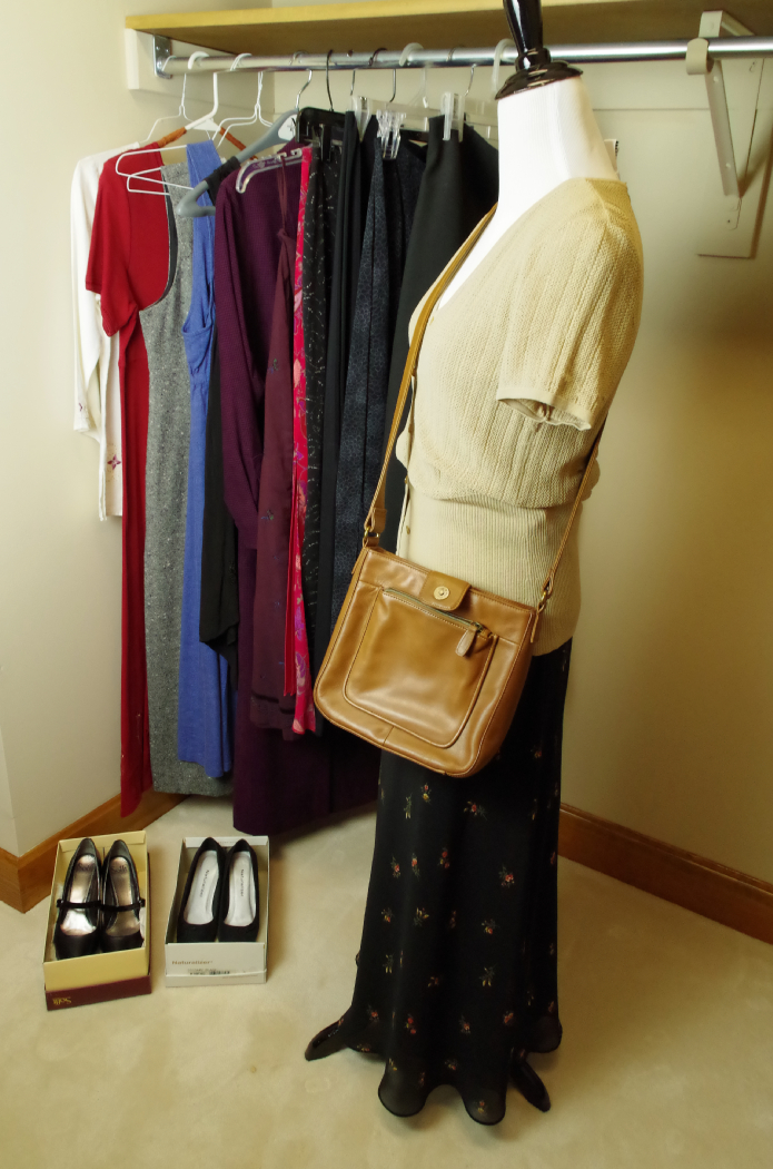Collection of Women's Contemporary Ware with Fossil Purse