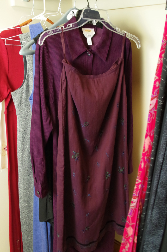 Collection of Women's Contemporary Ware with Fossil Purse