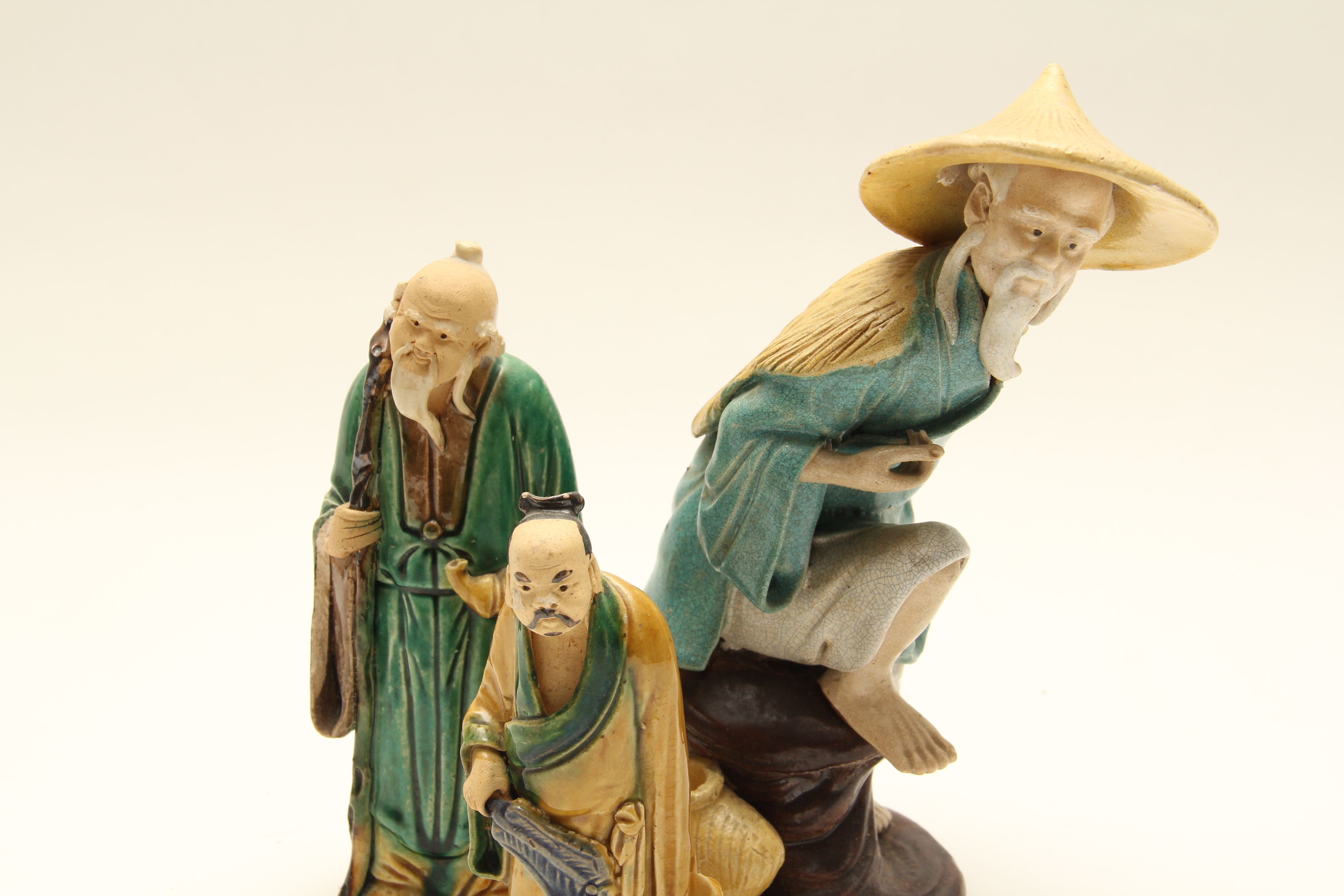 Chinese Mud Men Figures