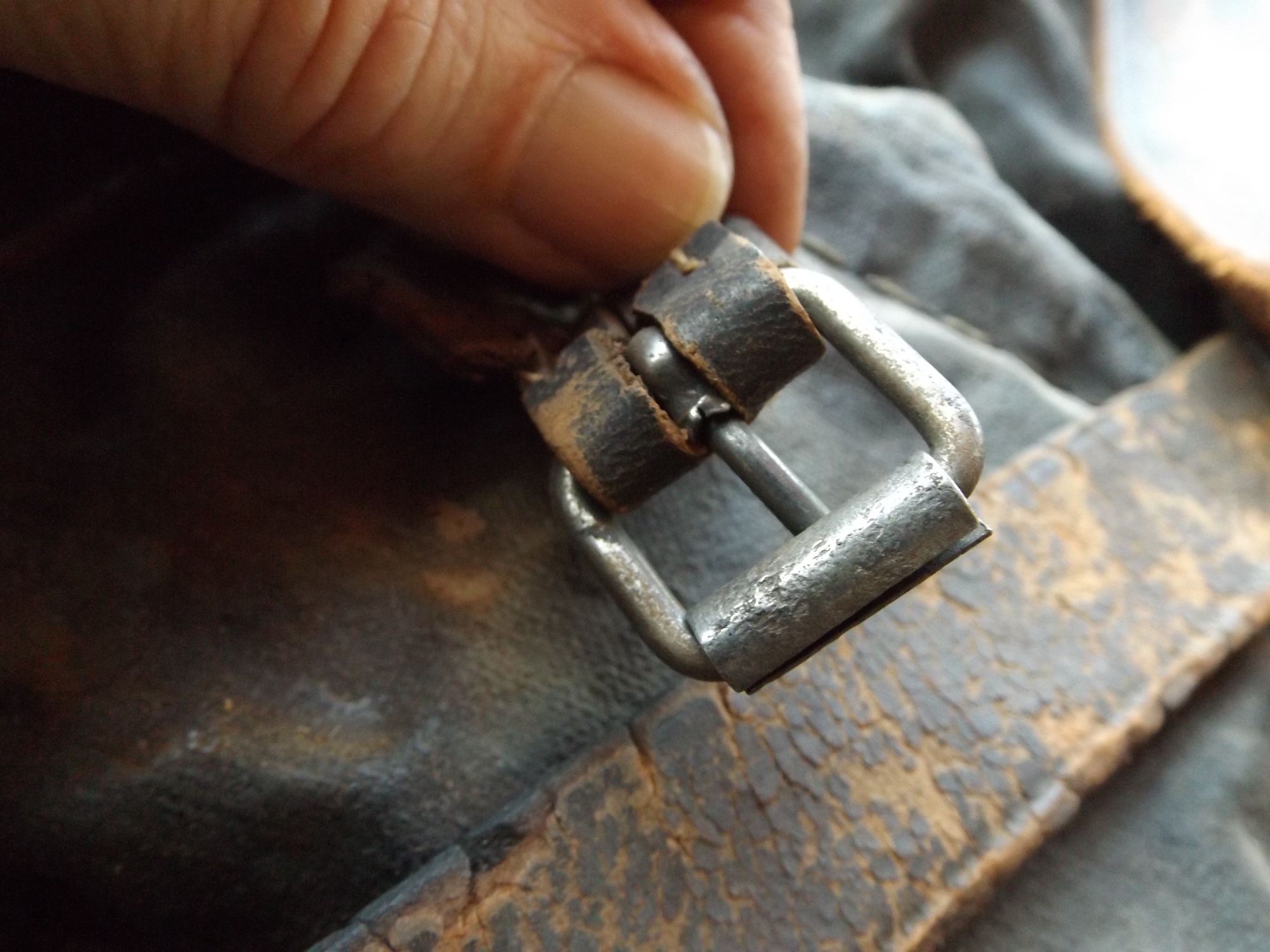 Civil War Tarred Canvas Knapsack, c. 1864