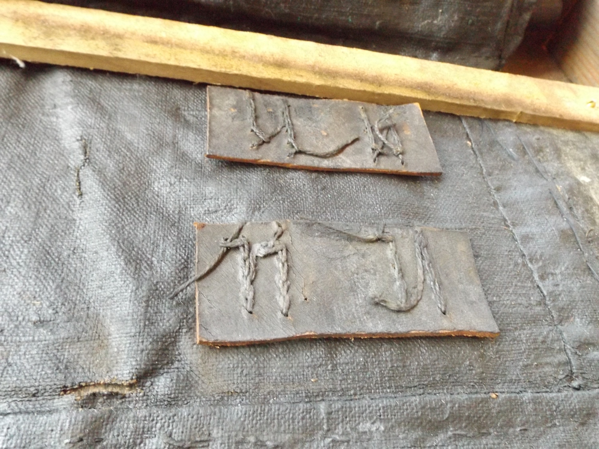 Civil War Tarred Canvas Knapsack, c. 1864