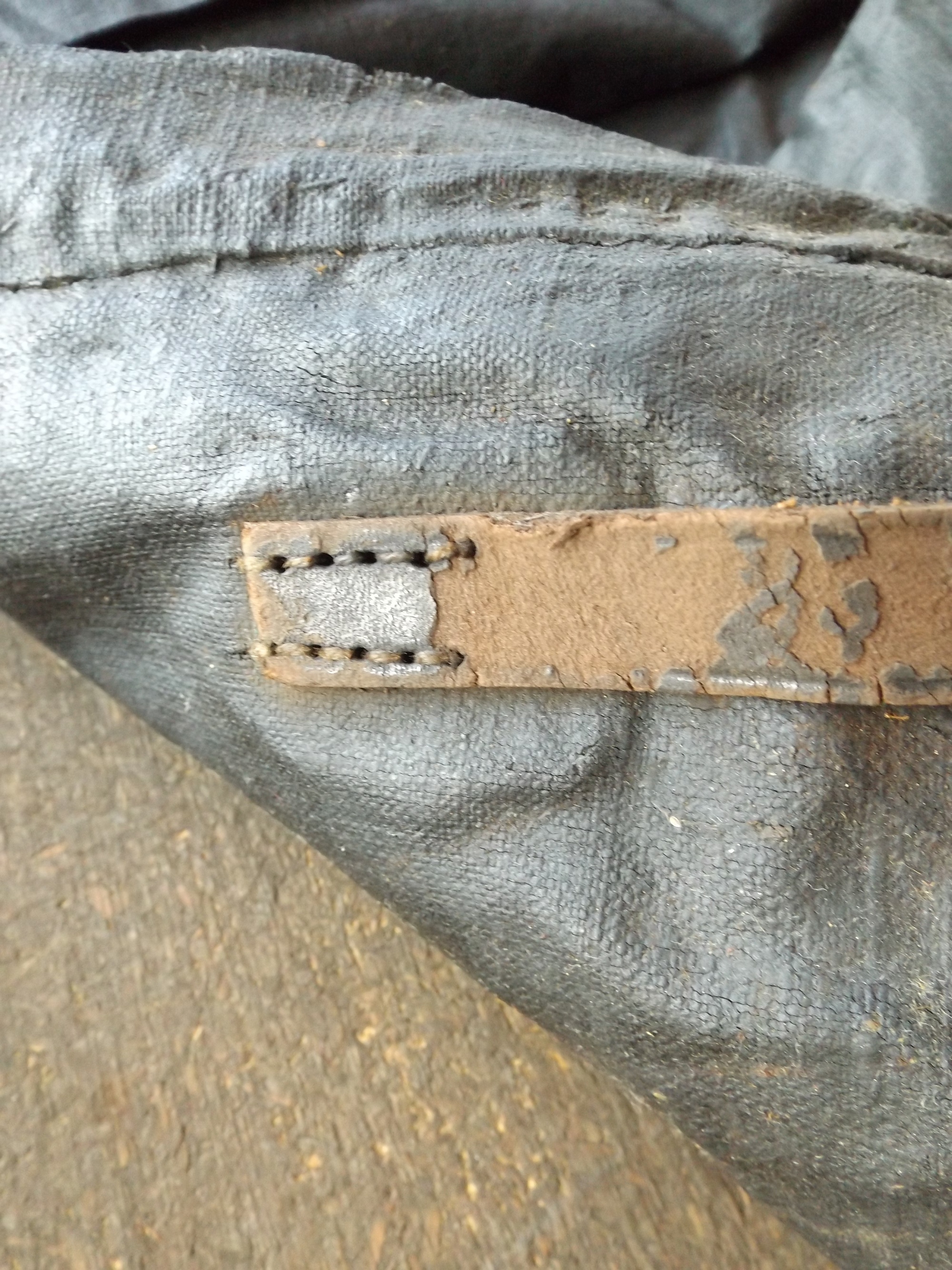 Civil War Tarred Canvas Knapsack, c. 1864