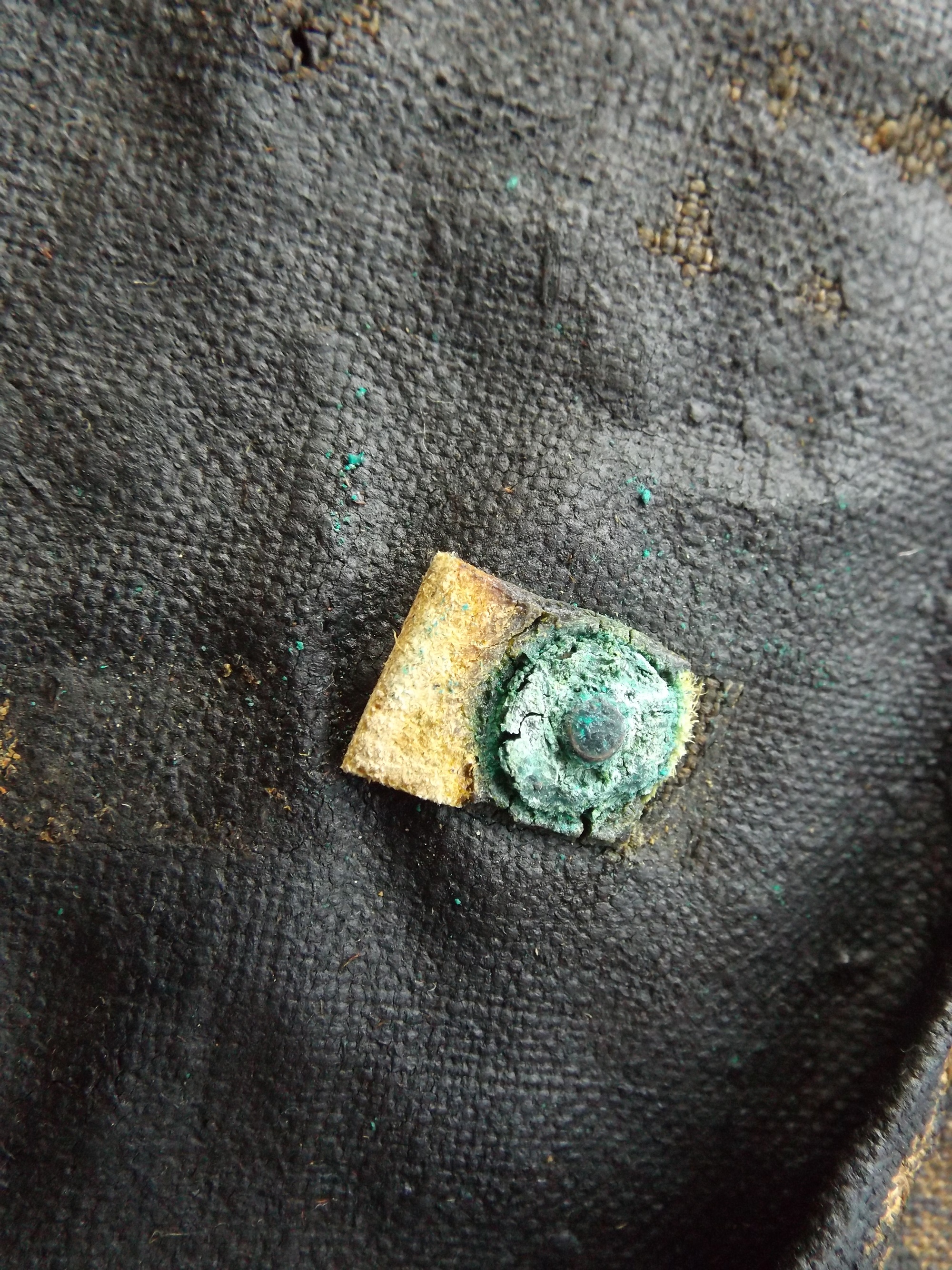 Civil War Tarred Canvas Knapsack, c. 1864