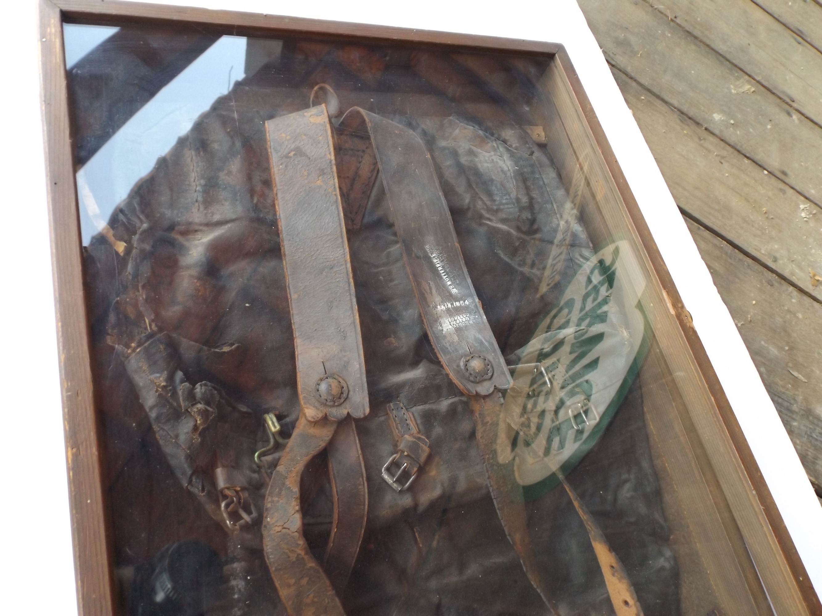 Civil War Tarred Canvas Knapsack, c. 1864