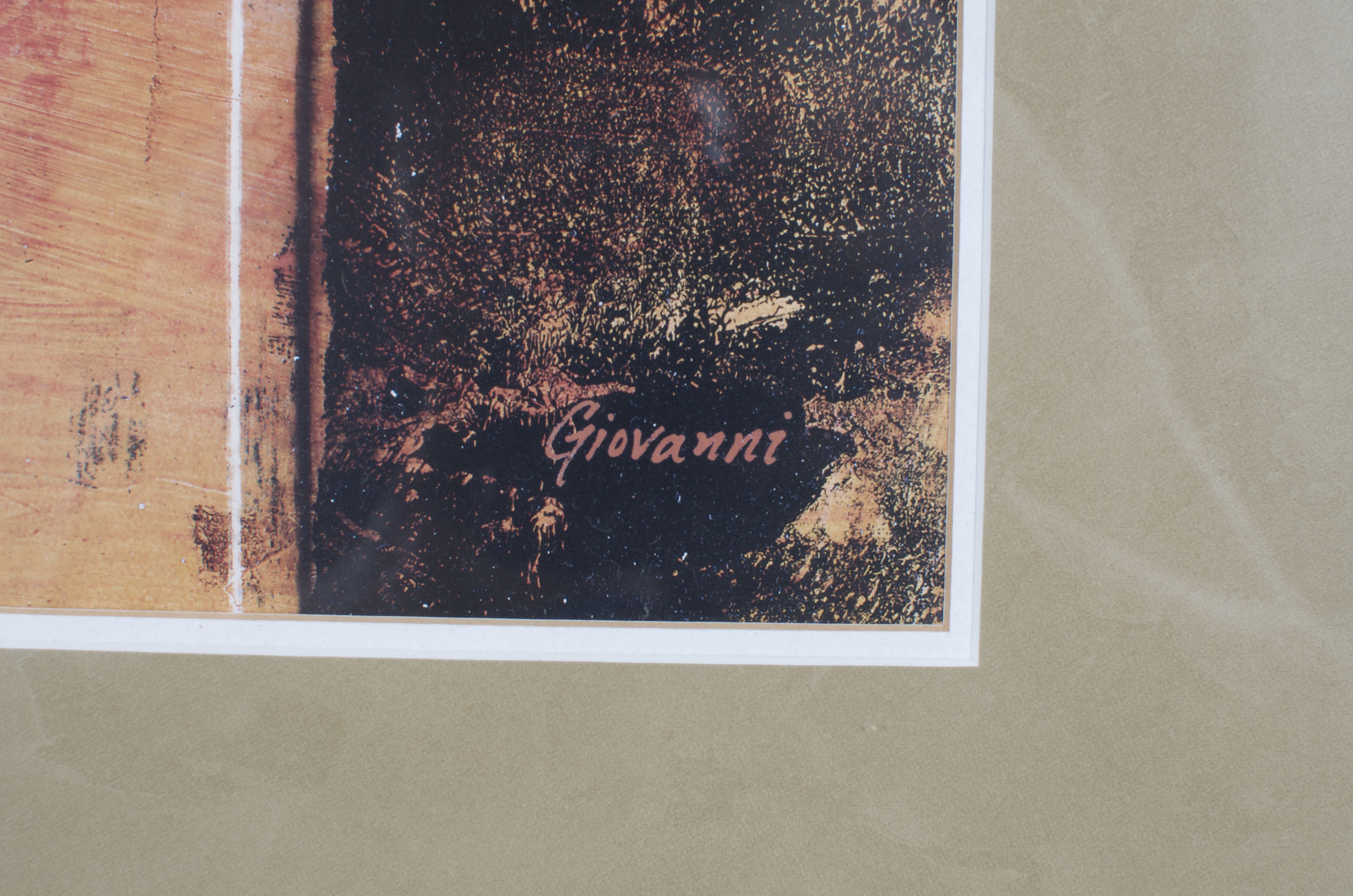 Framed Modern Art Print by Giovanni