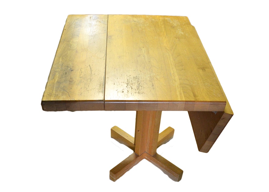 Single-Leg Drop Side Kitchen Table