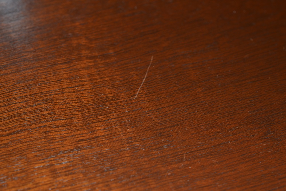 Vintage Mersman Mahogany Federal Style Flip Top Game Table