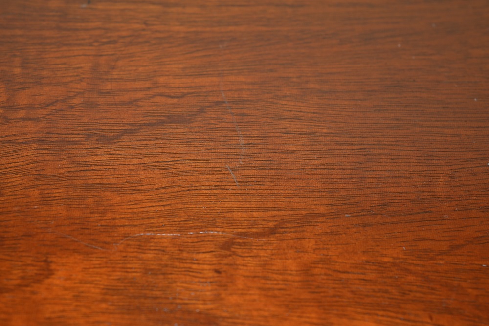 Vintage Mersman Mahogany Federal Style Flip Top Game Table