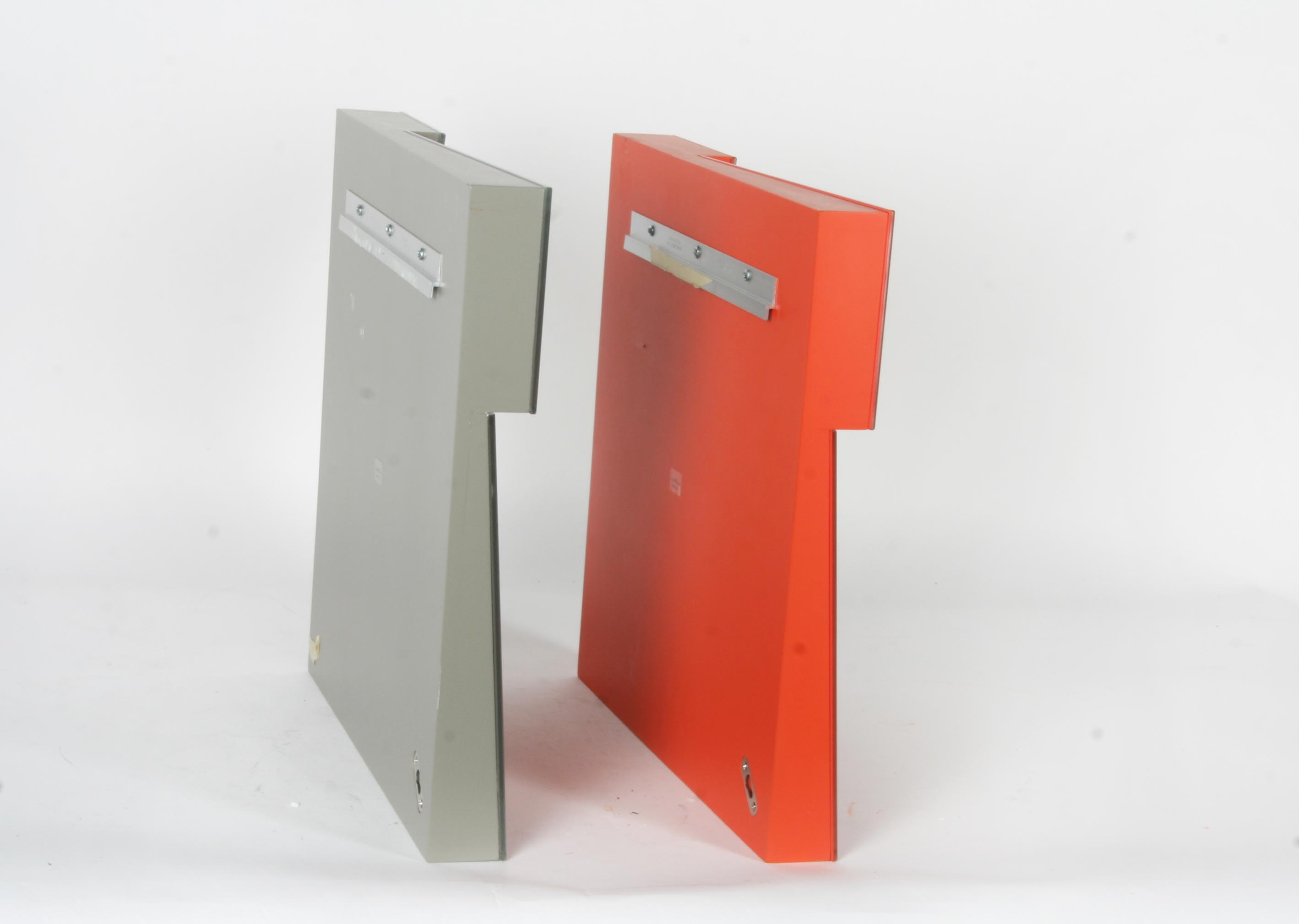 Pair of Modern Glass Mirrors by Global Views