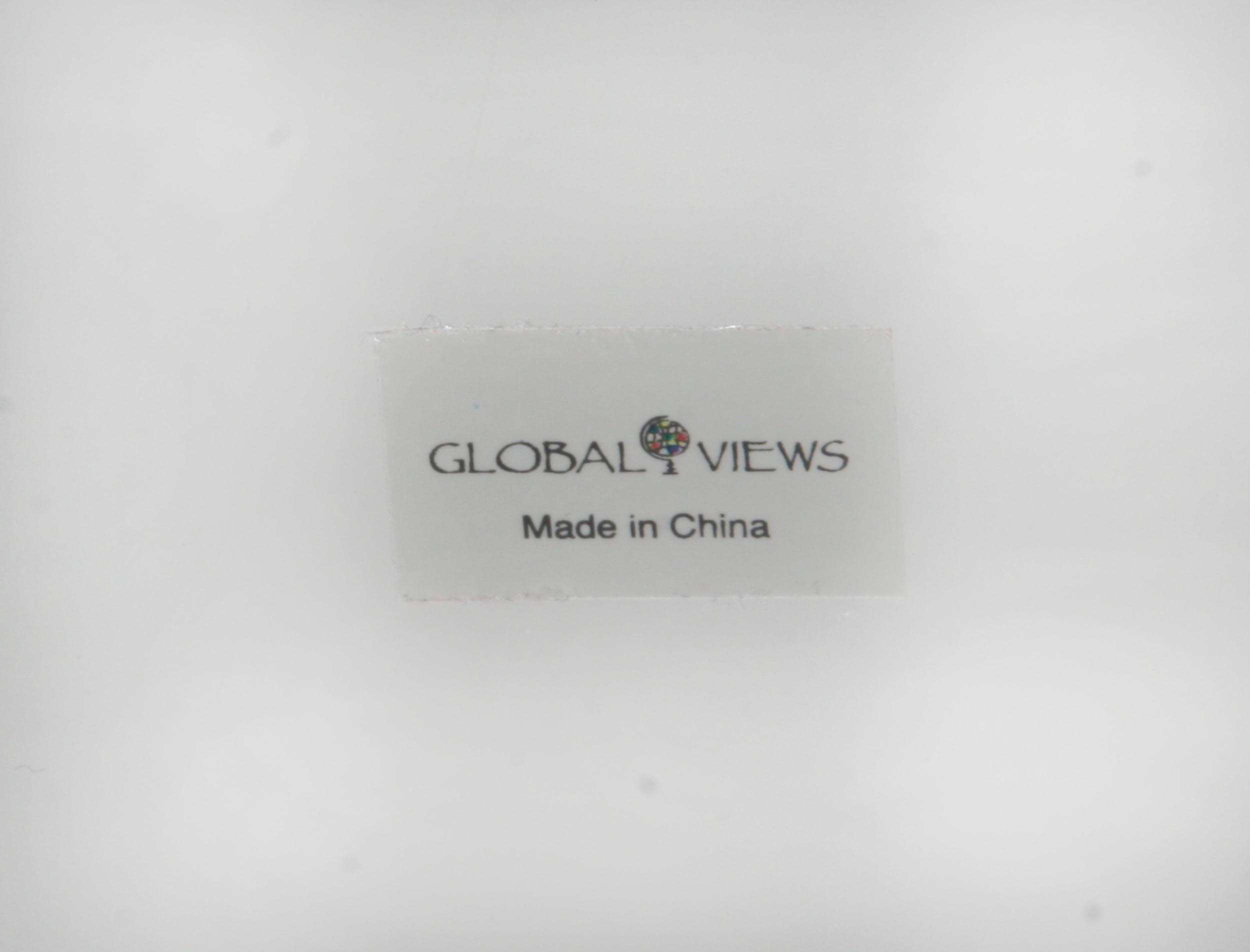 Pair of Modern Glass Mirrors by Global Views