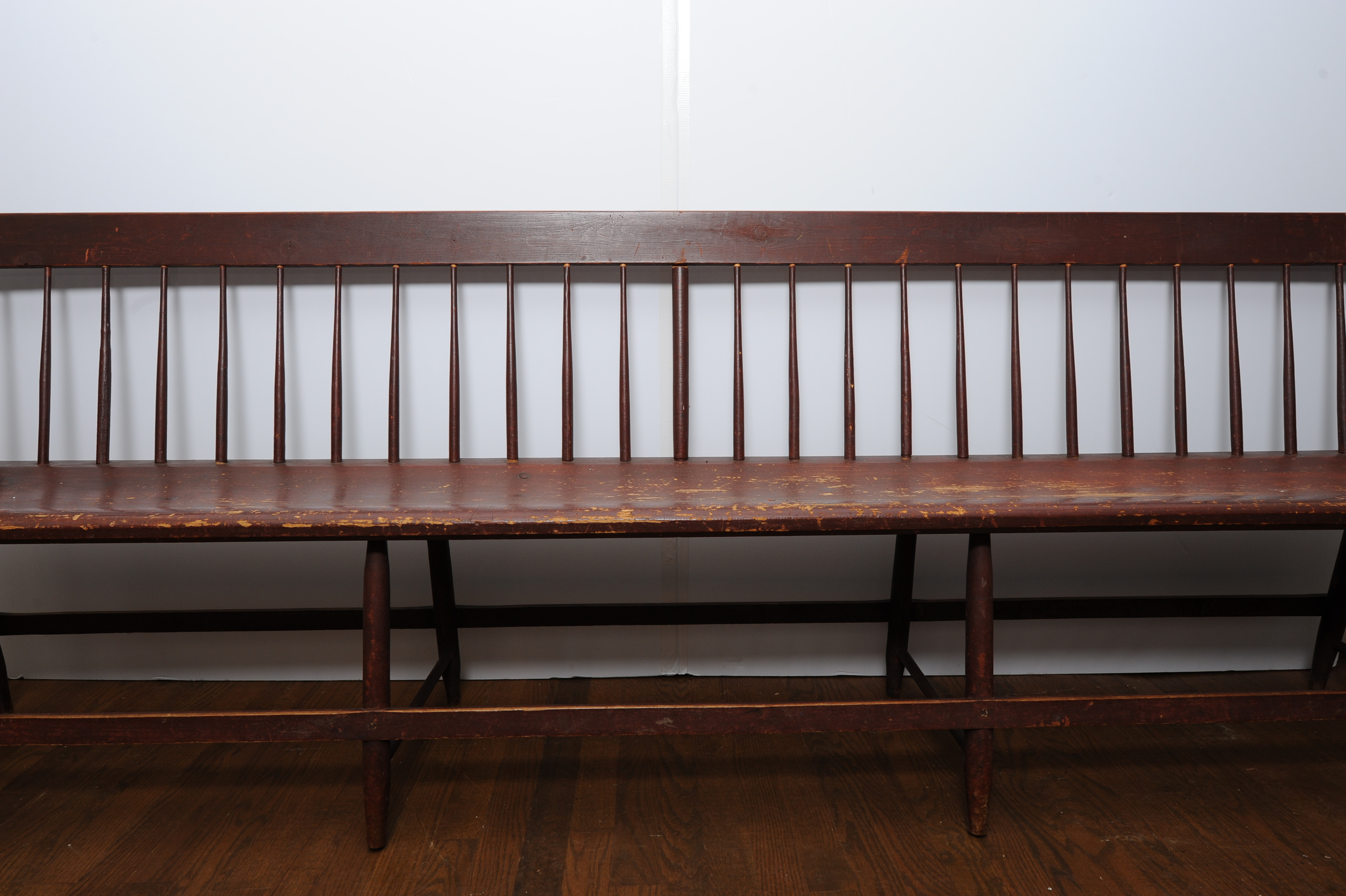 Extra Wide Antique Deacon's Bench