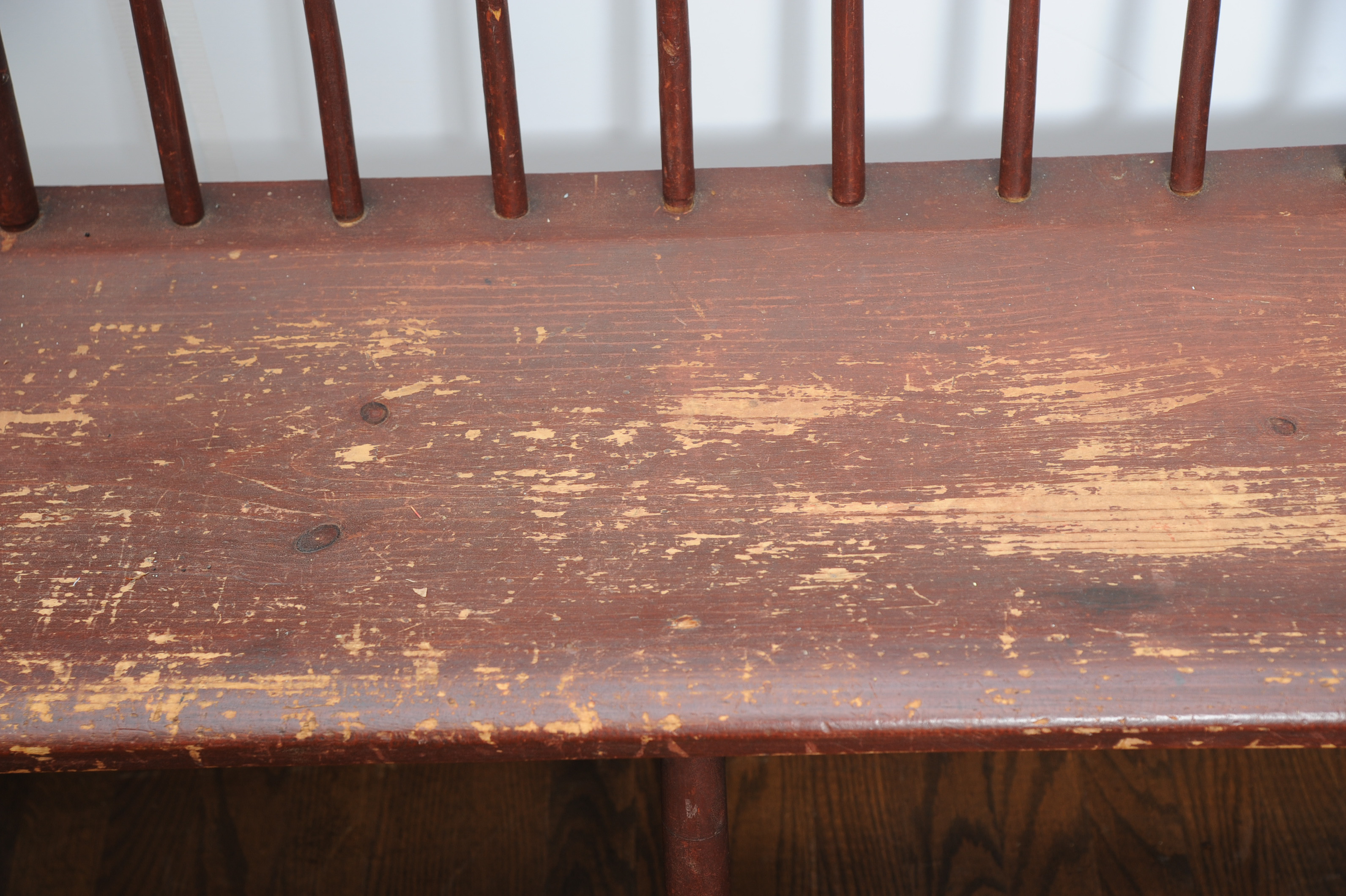 Extra Wide Antique Deacon's Bench
