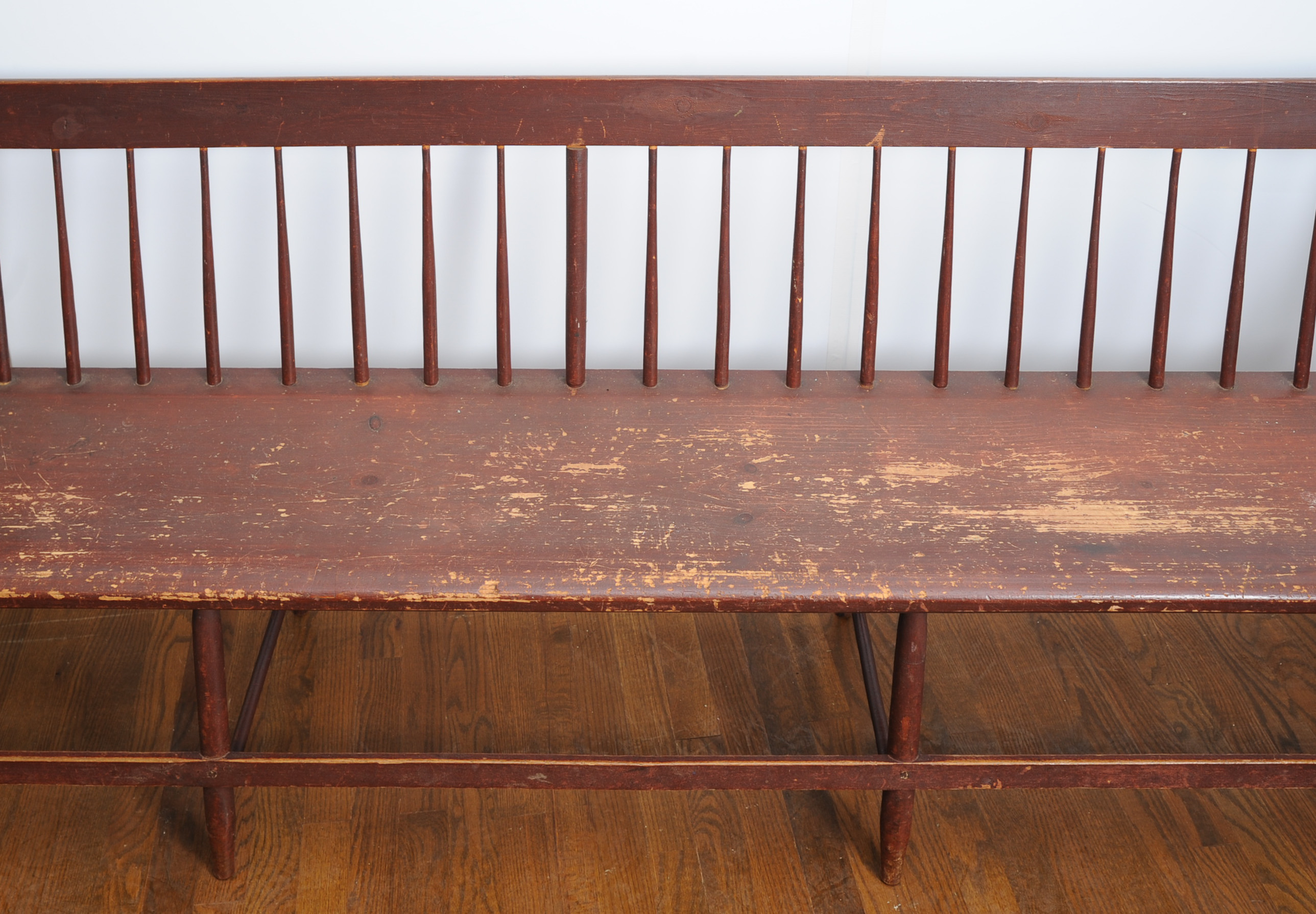 Extra Wide Antique Deacon's Bench