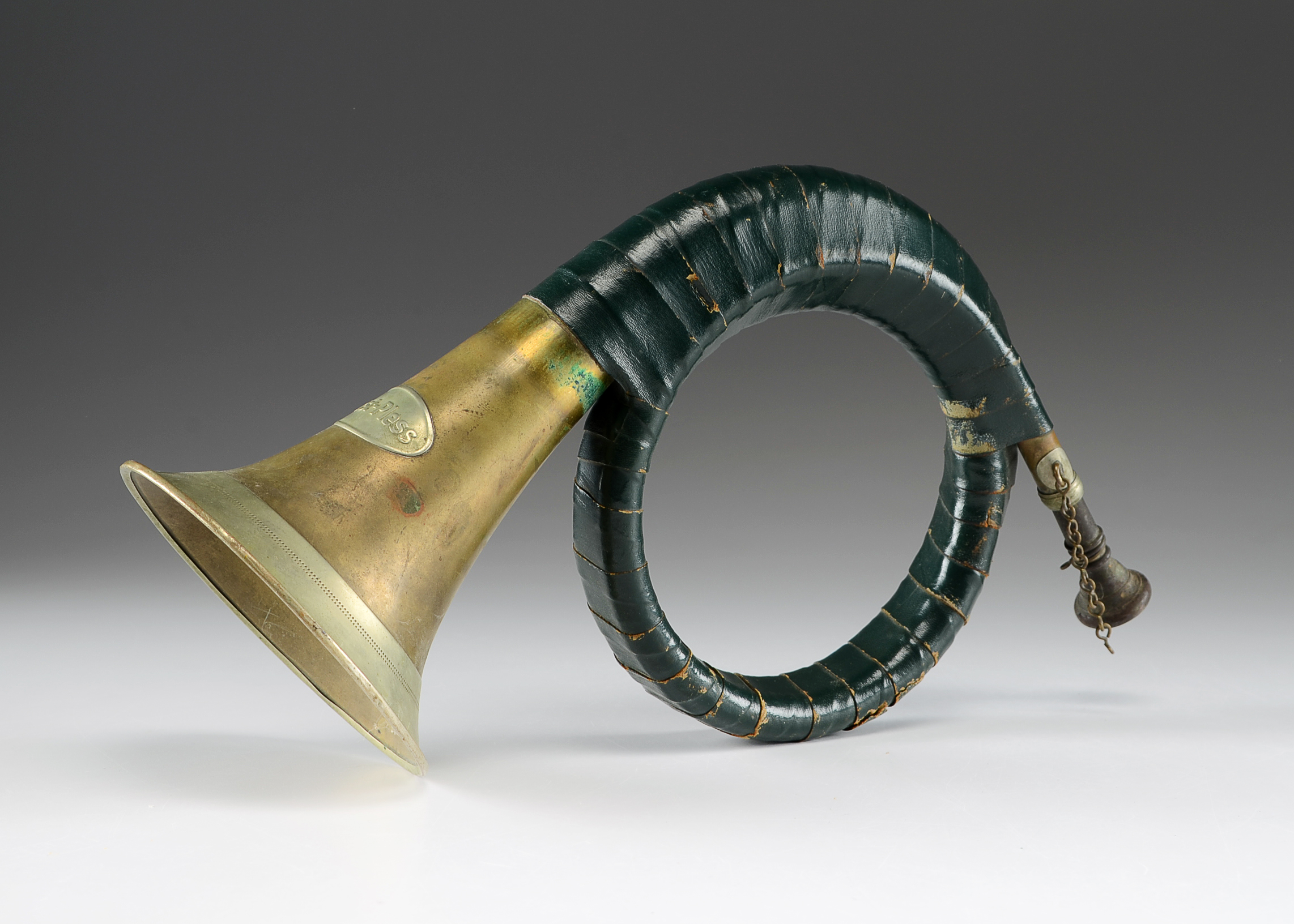 Furst-Pless German Brass Hunting Horn