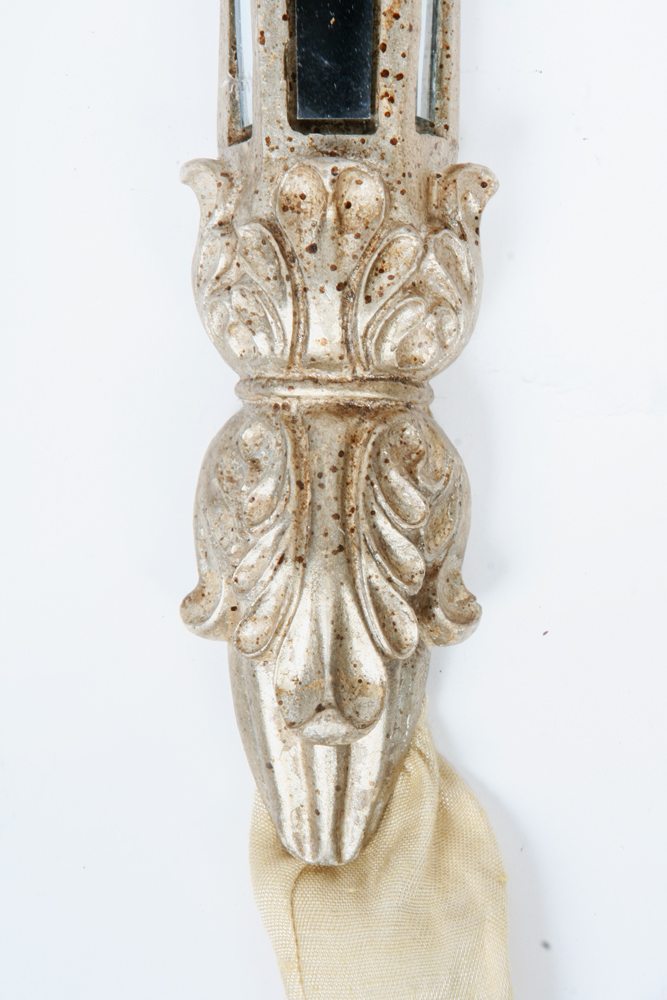 Pair of Mirrored Wall Sconces