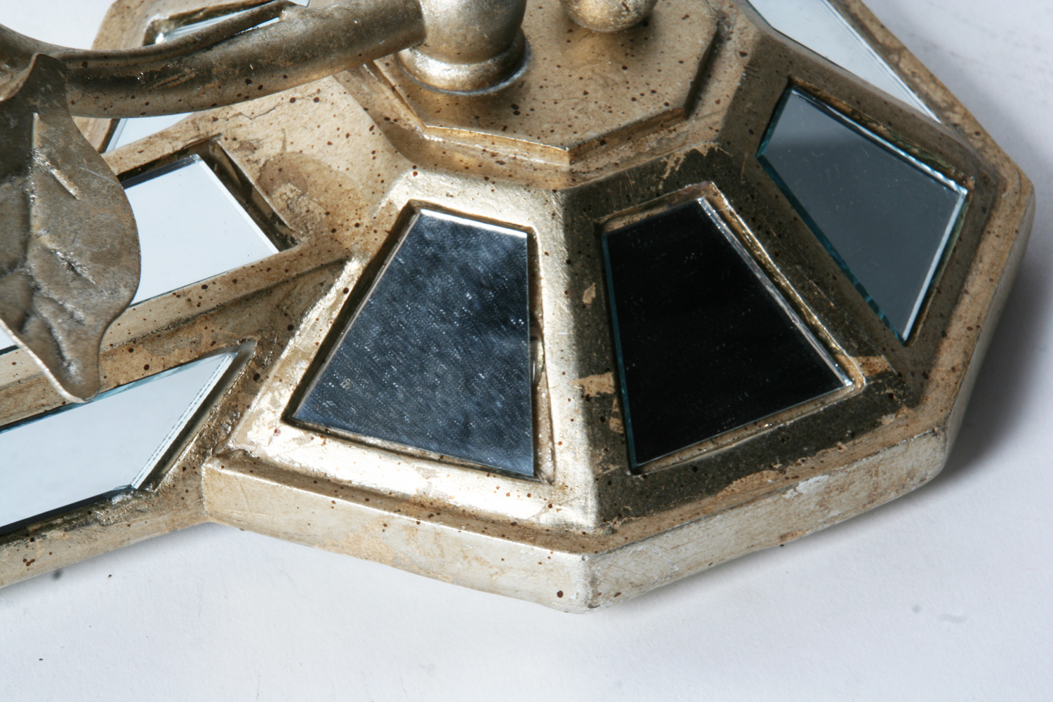 Pair of Mirrored Wall Sconces