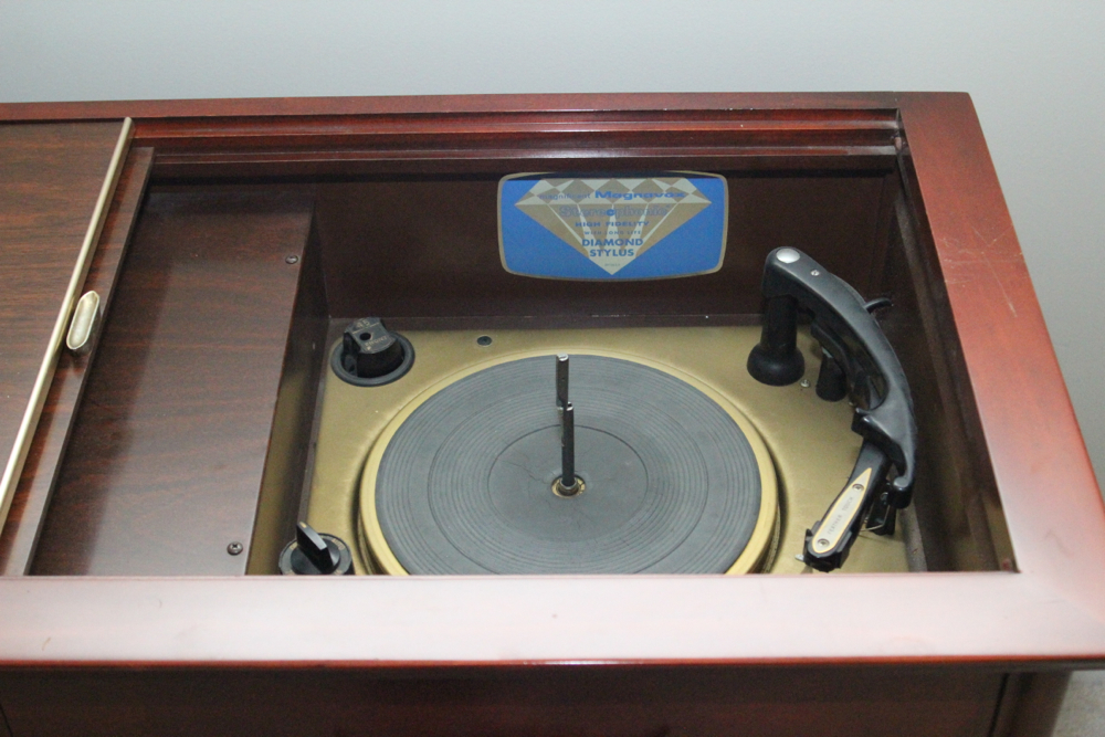 Magnavox Record Player Console