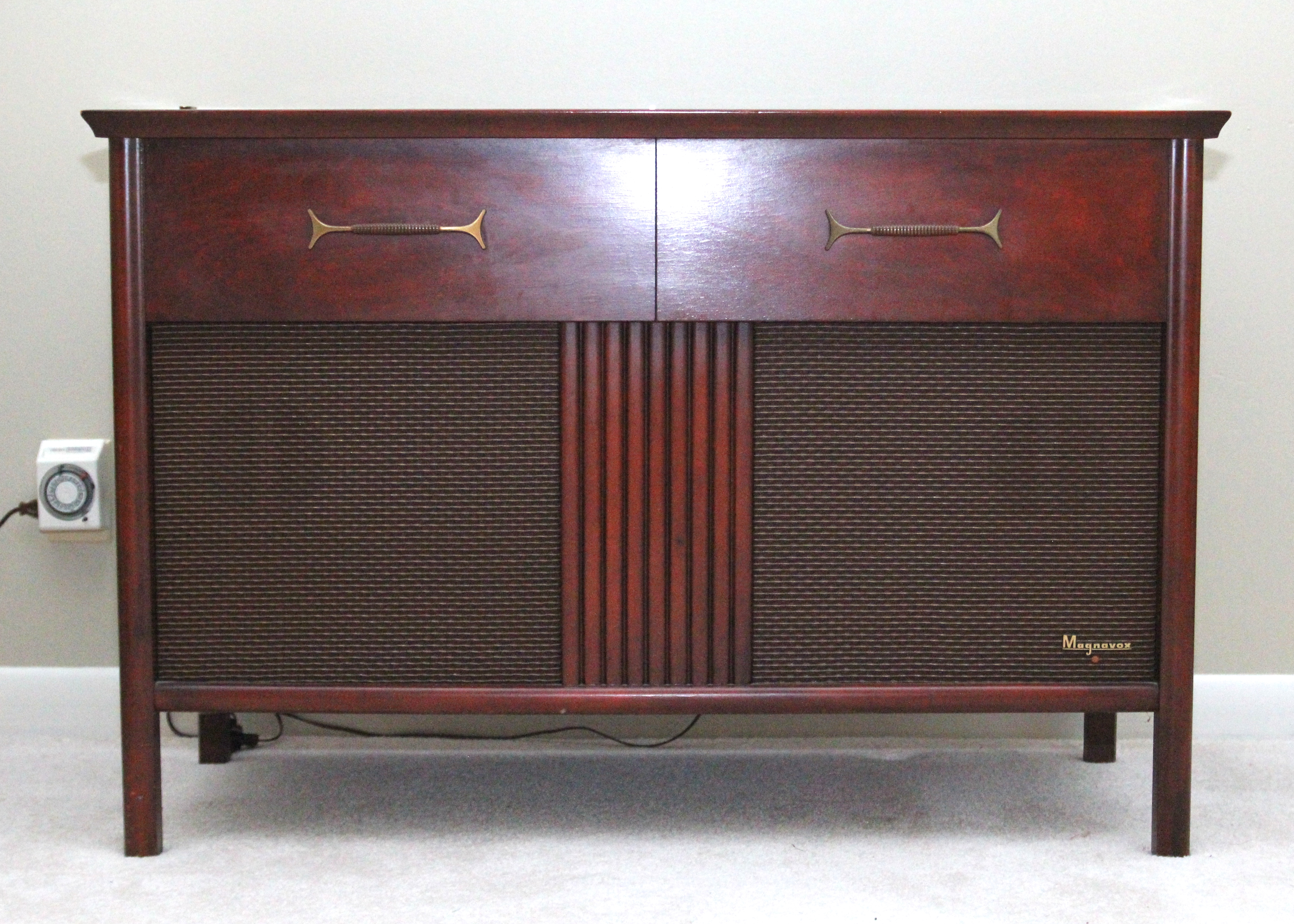 Magnavox Record Player Console