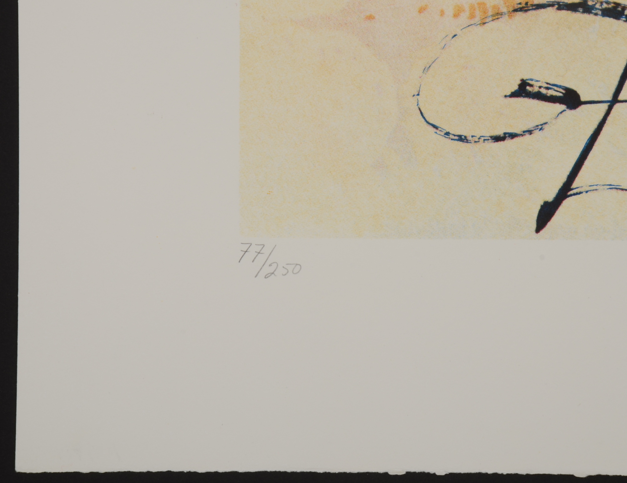 Original Dali Lithograph From The Lyle Stuart Tarot Card Series