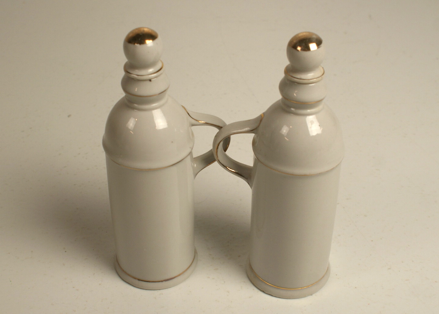 Vintage Thames Hand Painted Vanity Bottles with Stoppers