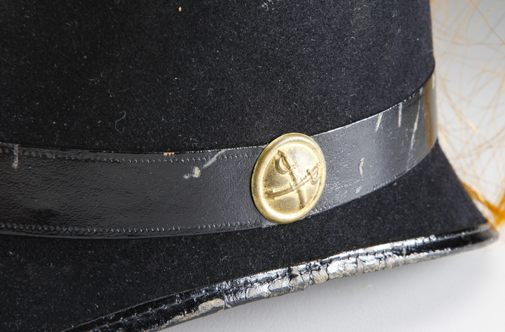 19th Century U.S. Calvary Helmet with Horsehair Plume