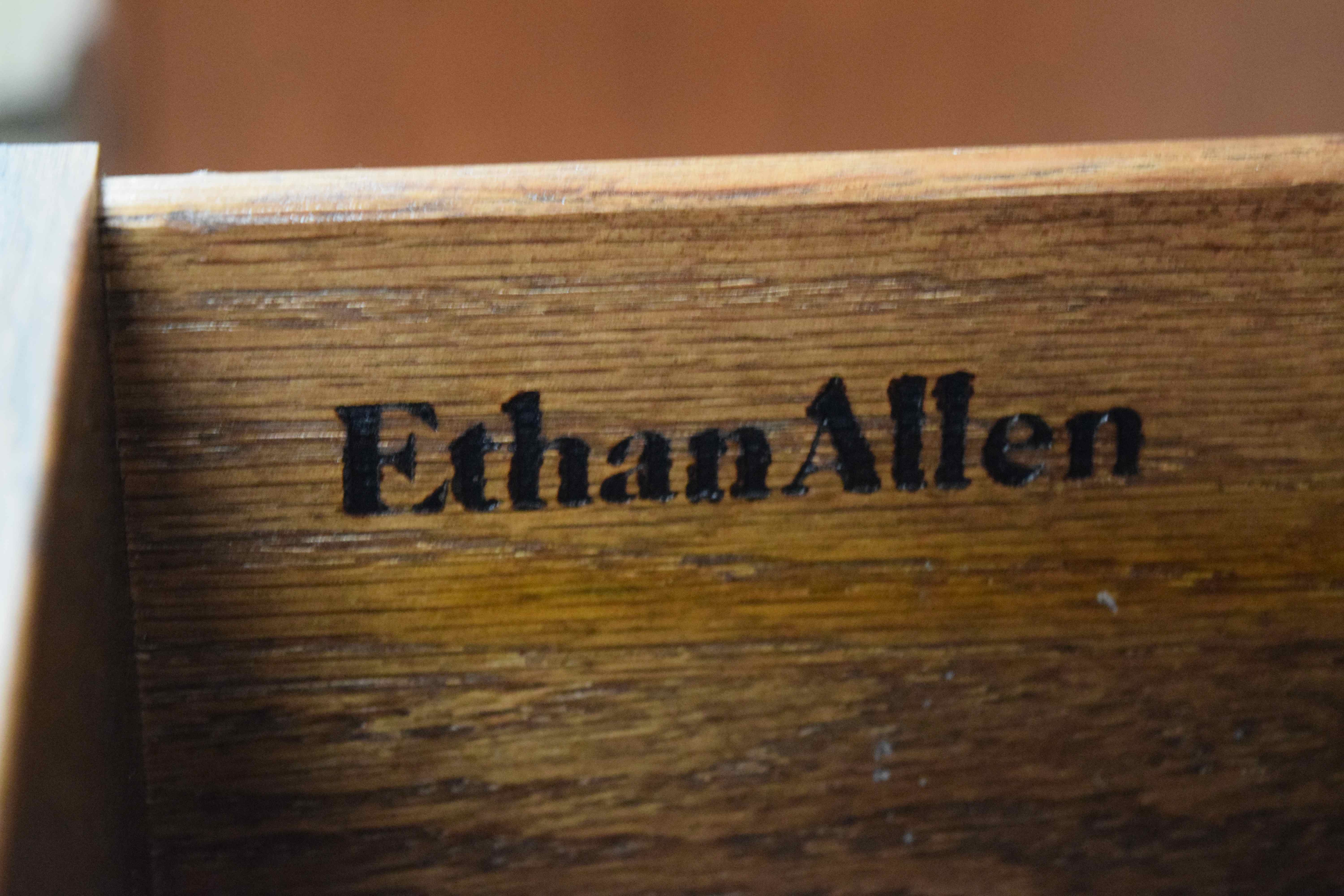 Ethan Allen Royal Charter China Hutch and Base