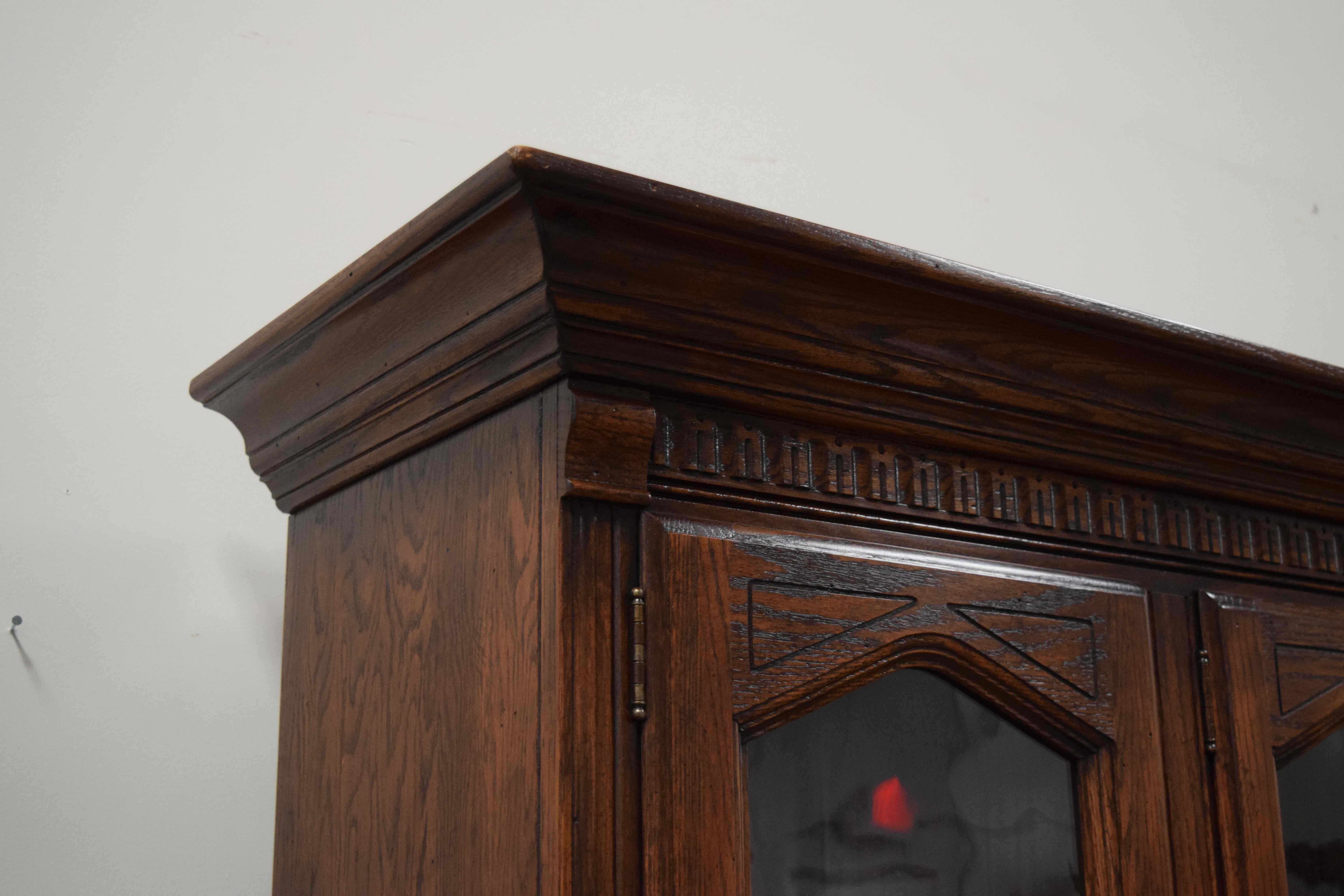 Ethan Allen Royal Charter China Hutch and Base