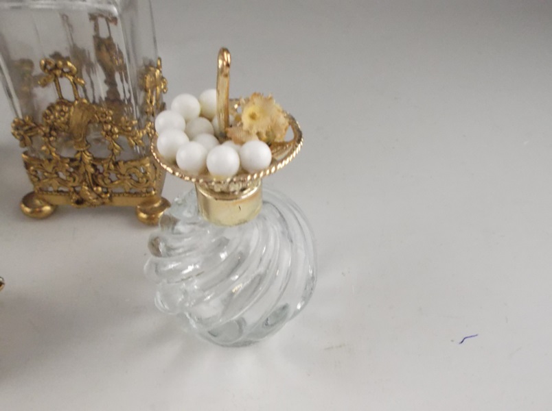 Assortment of Three Vintage Vanity Bottles