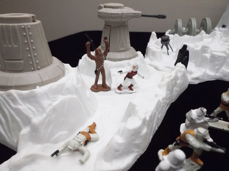 1982 Star Wars Micro Collection Hoth World Action Playset